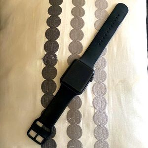 I Watch 3series 42mm black with gps.